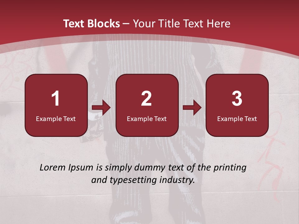 Heart Freedom Message PowerPoint Template