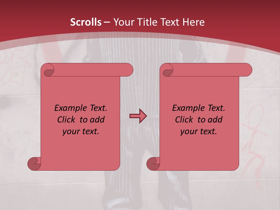 Heart Freedom Message PowerPoint Template
