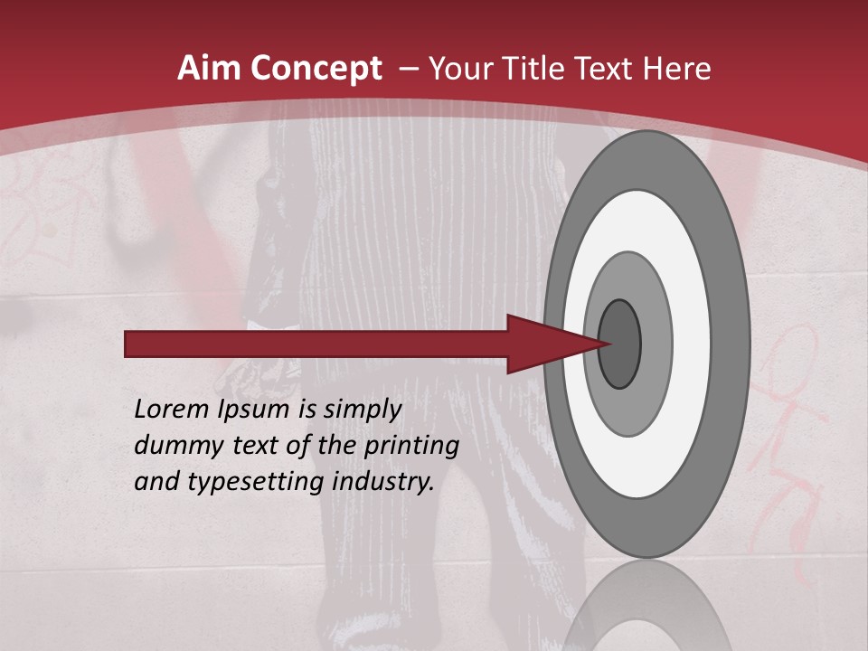 Heart Freedom Message PowerPoint Template