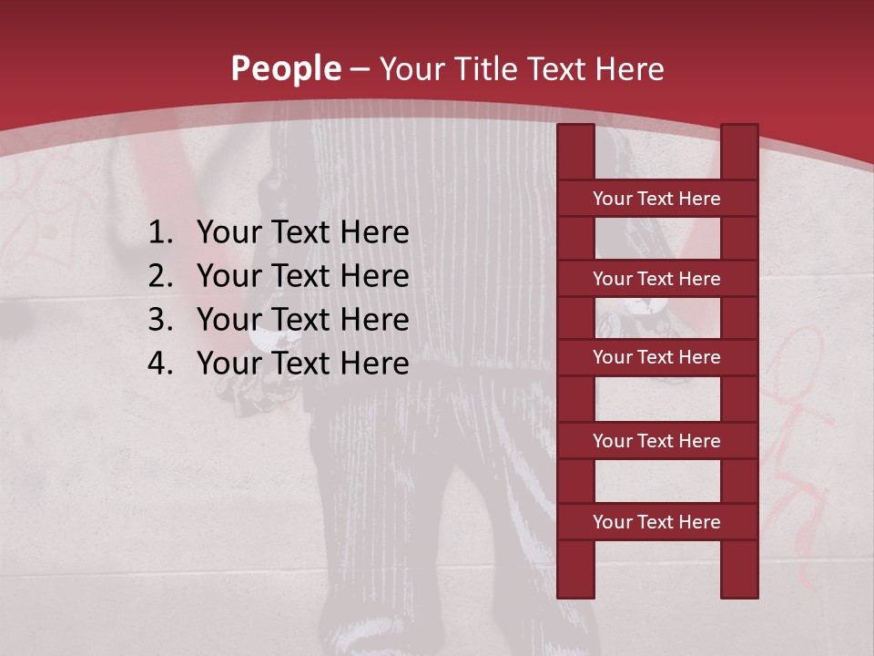 Heart Freedom Message PowerPoint Template