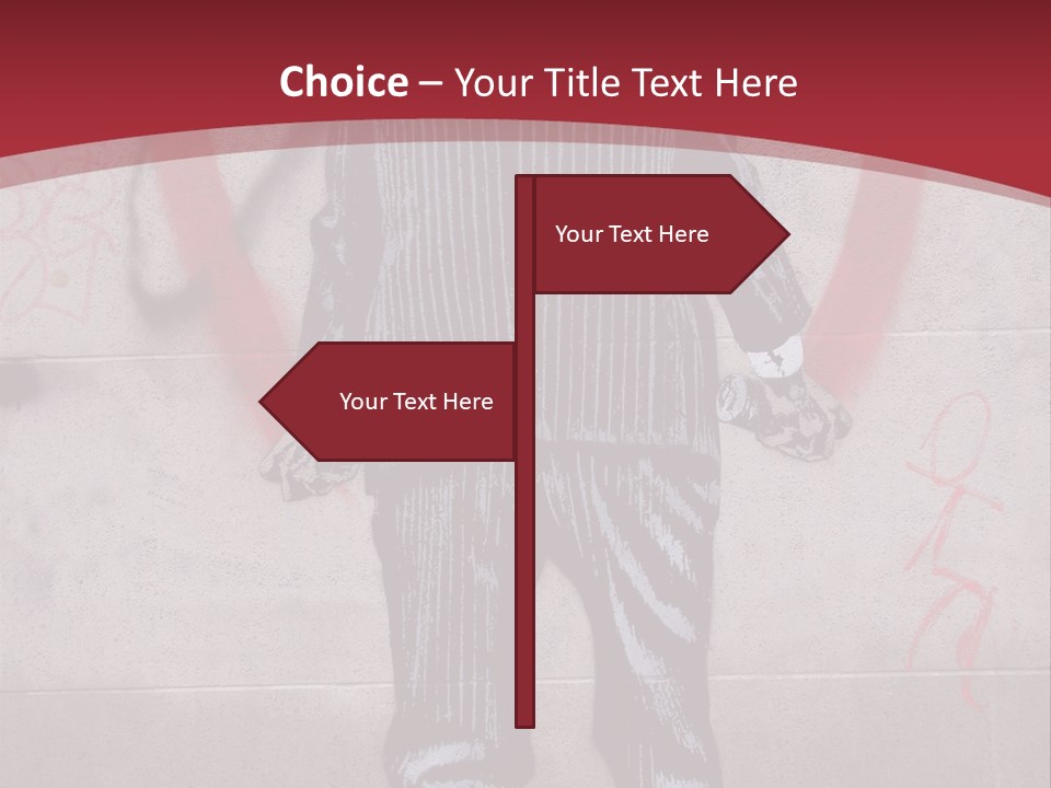 Heart Freedom Message PowerPoint Template