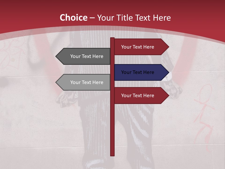 Heart Freedom Message PowerPoint Template