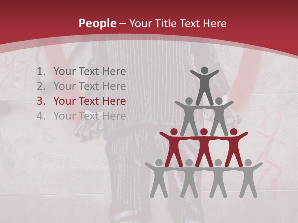 Heart Freedom Message PowerPoint Template