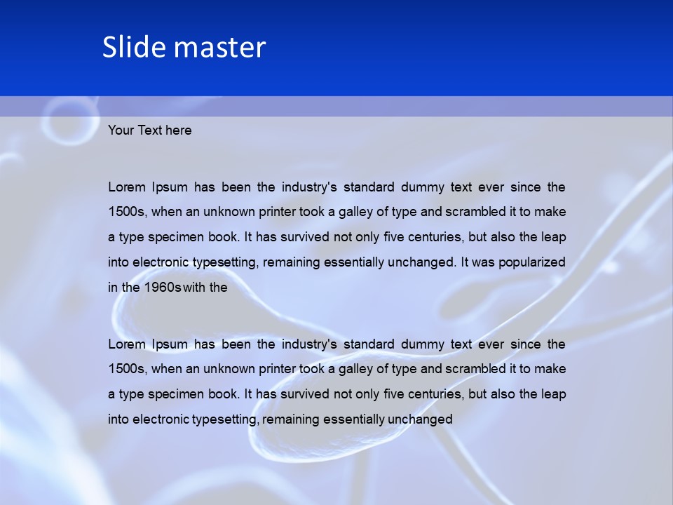 Genetic Winner Pregnancy PowerPoint Template