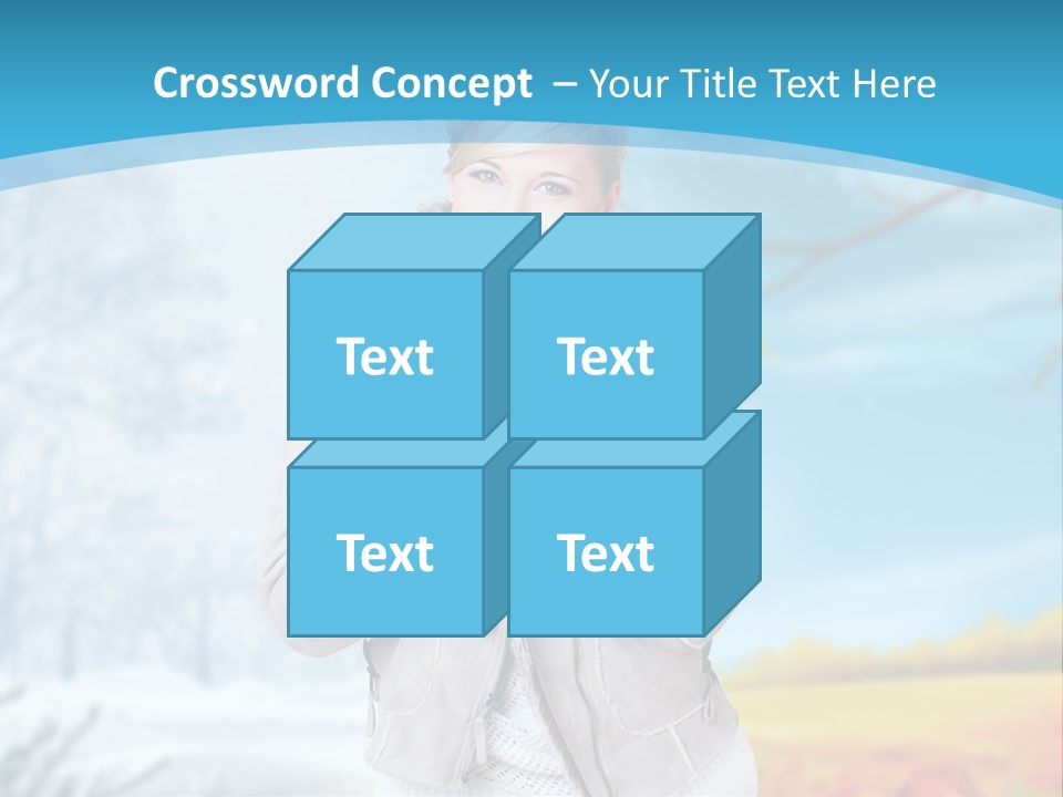 Happiness Background Weather PowerPoint Template