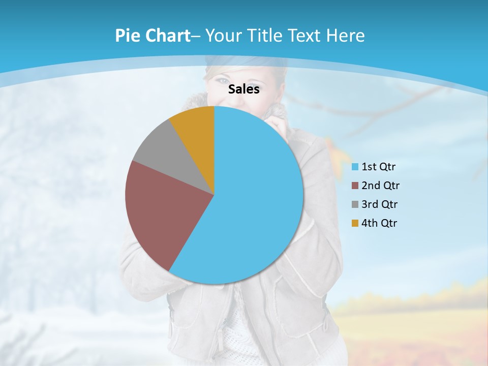 Happiness Background Weather PowerPoint Template