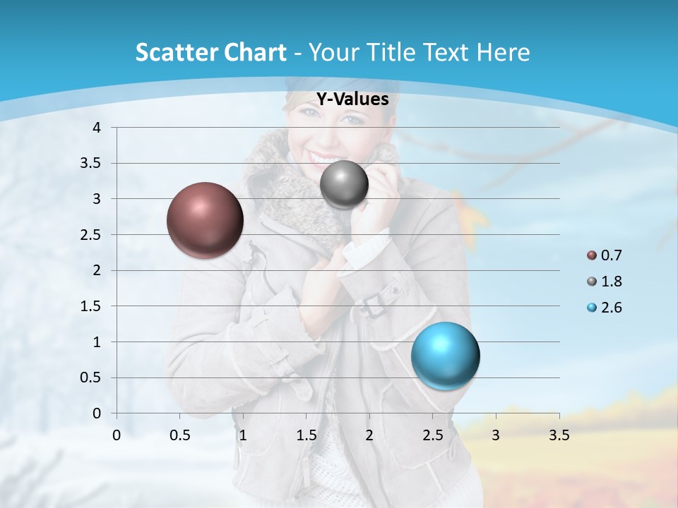 Happiness Background Weather PowerPoint Template