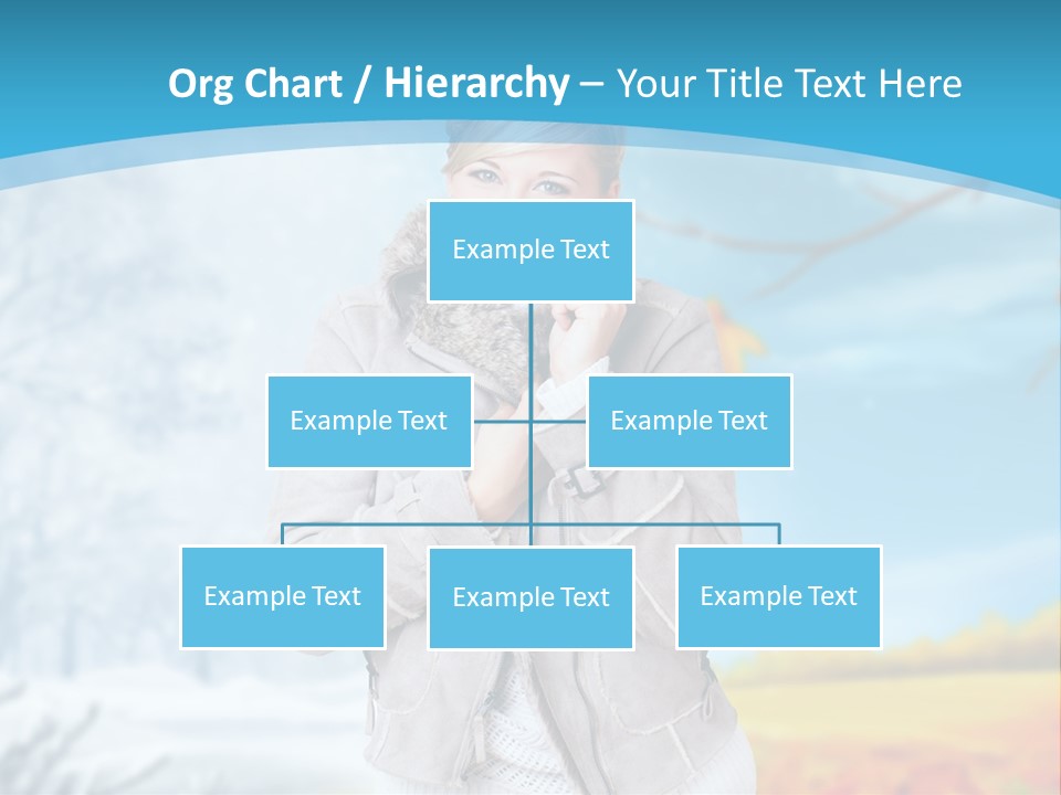 Happiness Background Weather PowerPoint Template