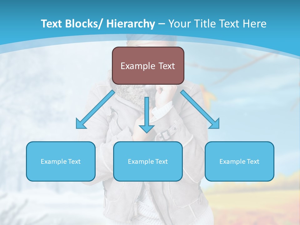 Happiness Background Weather PowerPoint Template