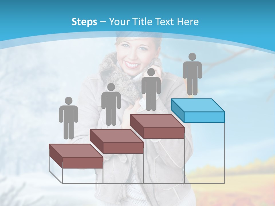 Happiness Background Weather PowerPoint Template