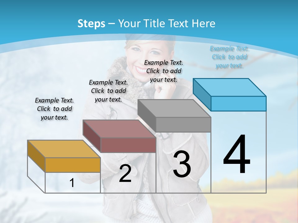 Happiness Background Weather PowerPoint Template
