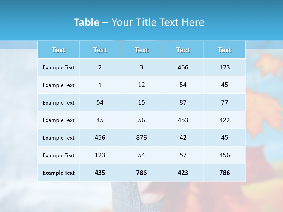 Woman Girl Optimistic PowerPoint Template