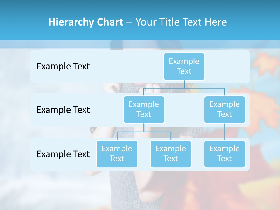 Woman Girl Optimistic PowerPoint Template
