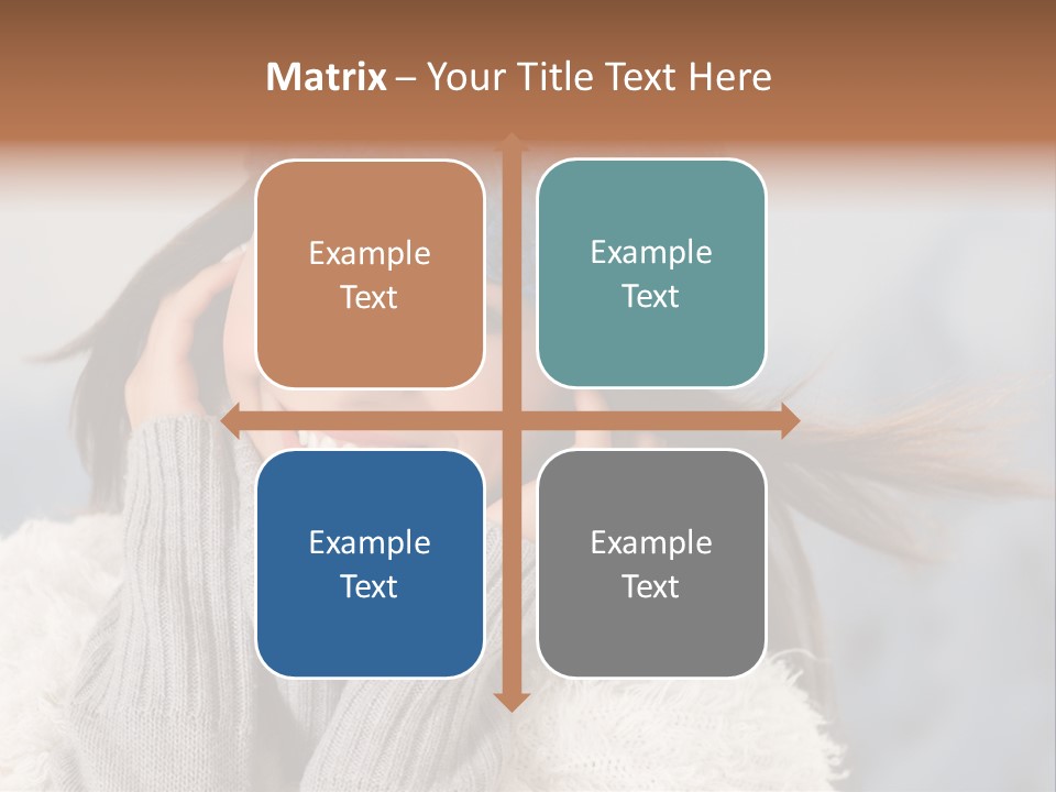 Christmas Outdoor Lifestyle PowerPoint Template