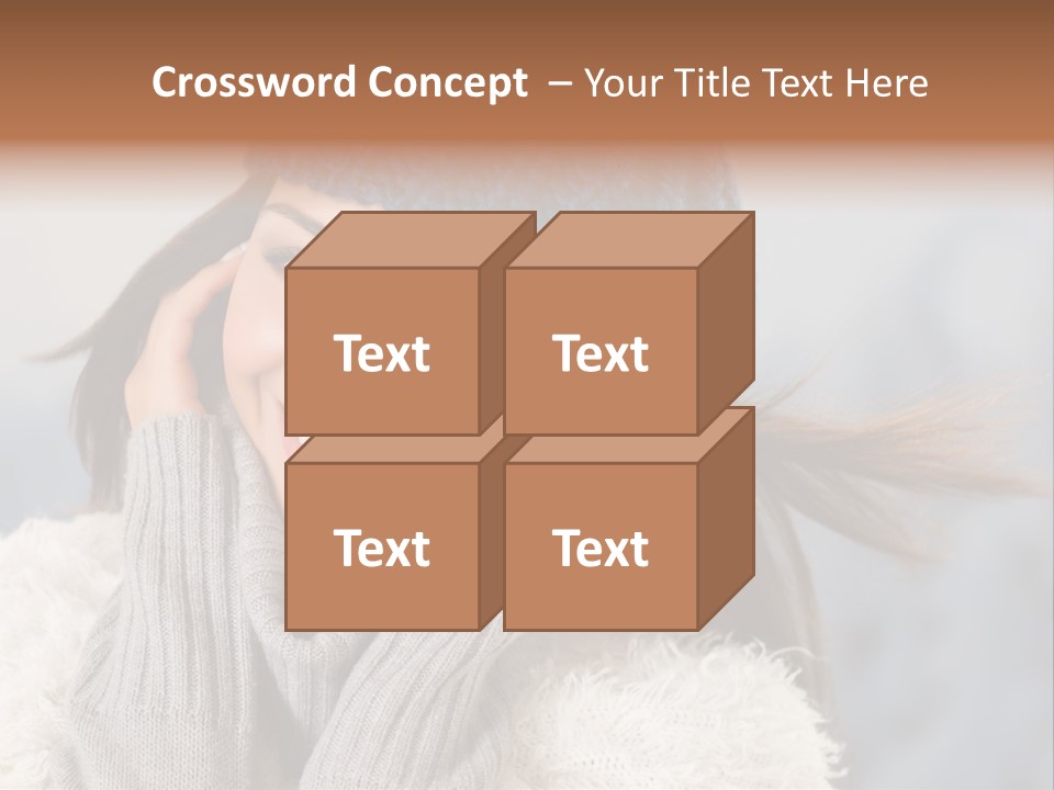 Christmas Outdoor Lifestyle PowerPoint Template