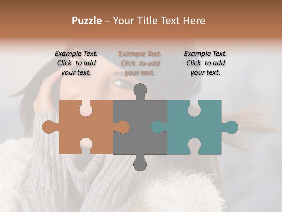 Christmas Outdoor Lifestyle PowerPoint Template