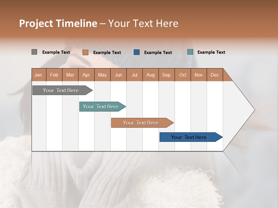 Christmas Outdoor Lifestyle PowerPoint Template