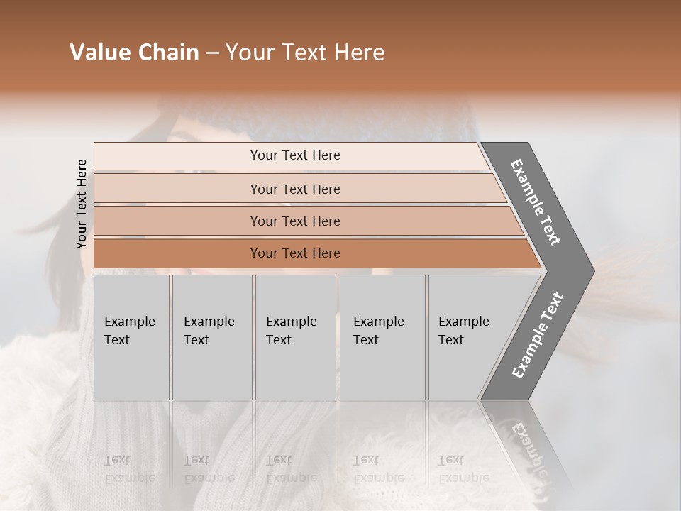 Christmas Outdoor Lifestyle PowerPoint Template