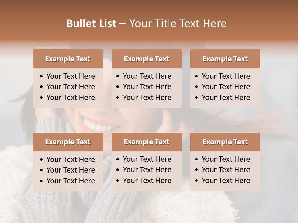 Christmas Outdoor Lifestyle PowerPoint Template