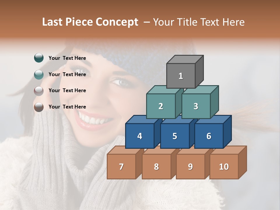 Christmas Outdoor Lifestyle PowerPoint Template