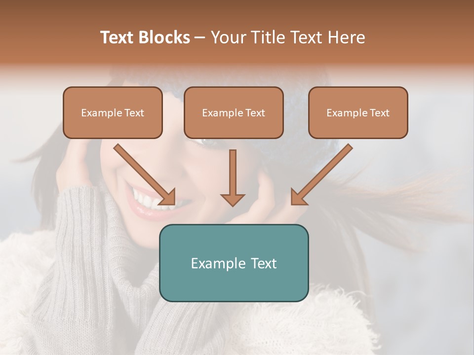 Christmas Outdoor Lifestyle PowerPoint Template