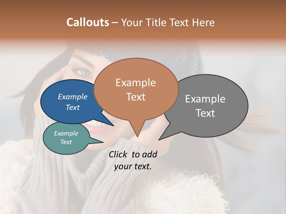 Christmas Outdoor Lifestyle PowerPoint Template