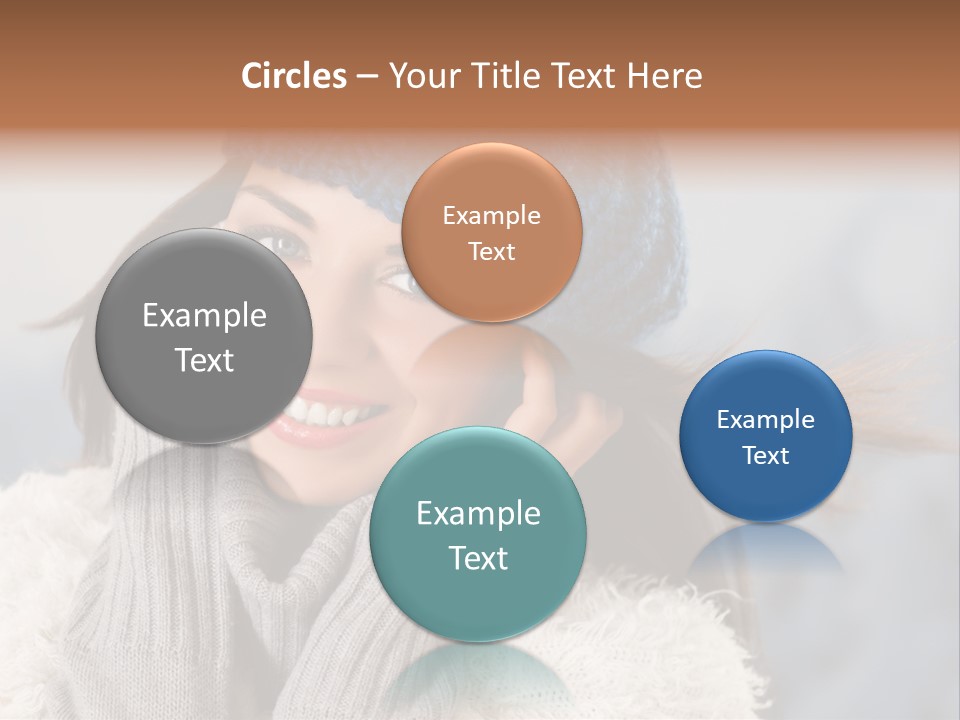 Christmas Outdoor Lifestyle PowerPoint Template