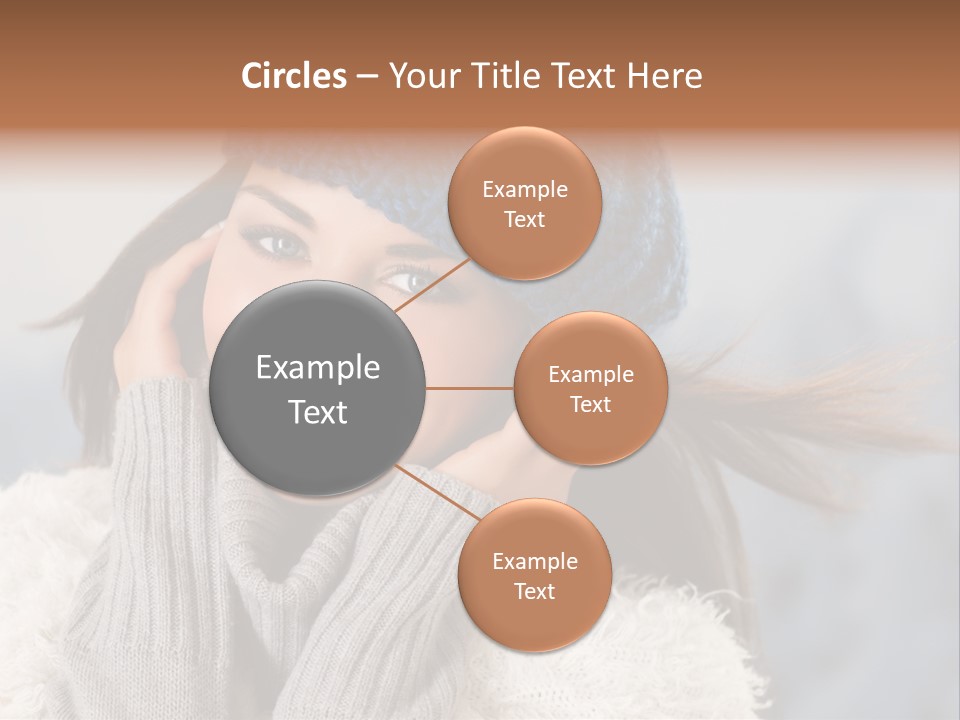 Christmas Outdoor Lifestyle PowerPoint Template