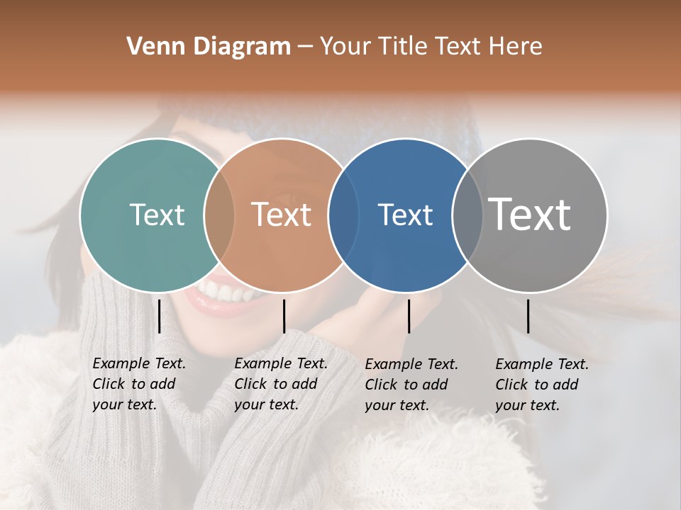 Christmas Outdoor Lifestyle PowerPoint Template