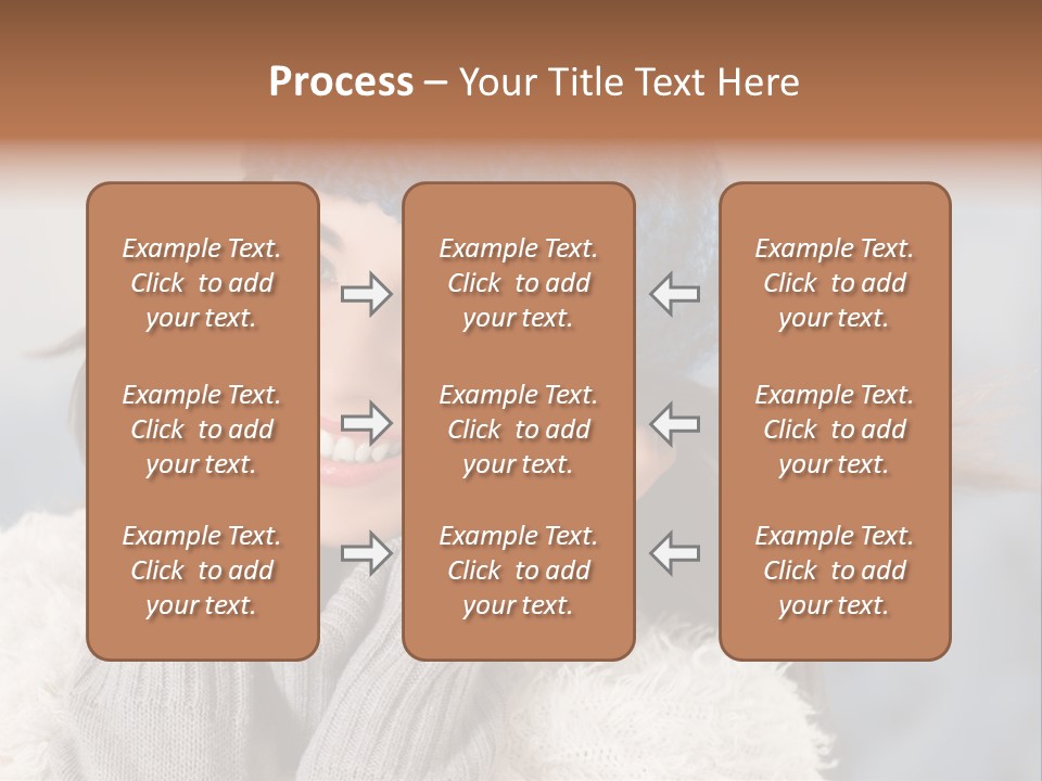 Christmas Outdoor Lifestyle PowerPoint Template