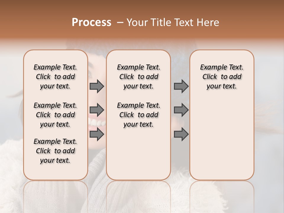 Christmas Outdoor Lifestyle PowerPoint Template