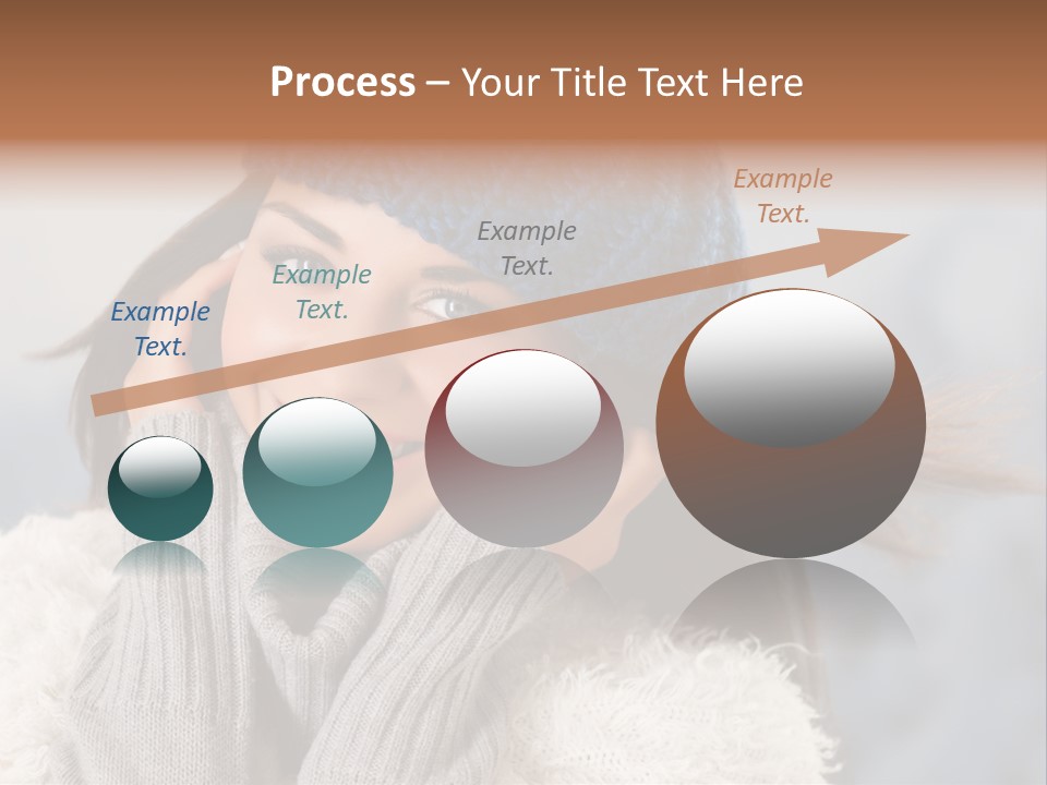 Christmas Outdoor Lifestyle PowerPoint Template