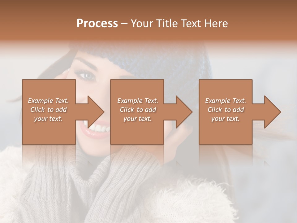 Christmas Outdoor Lifestyle PowerPoint Template