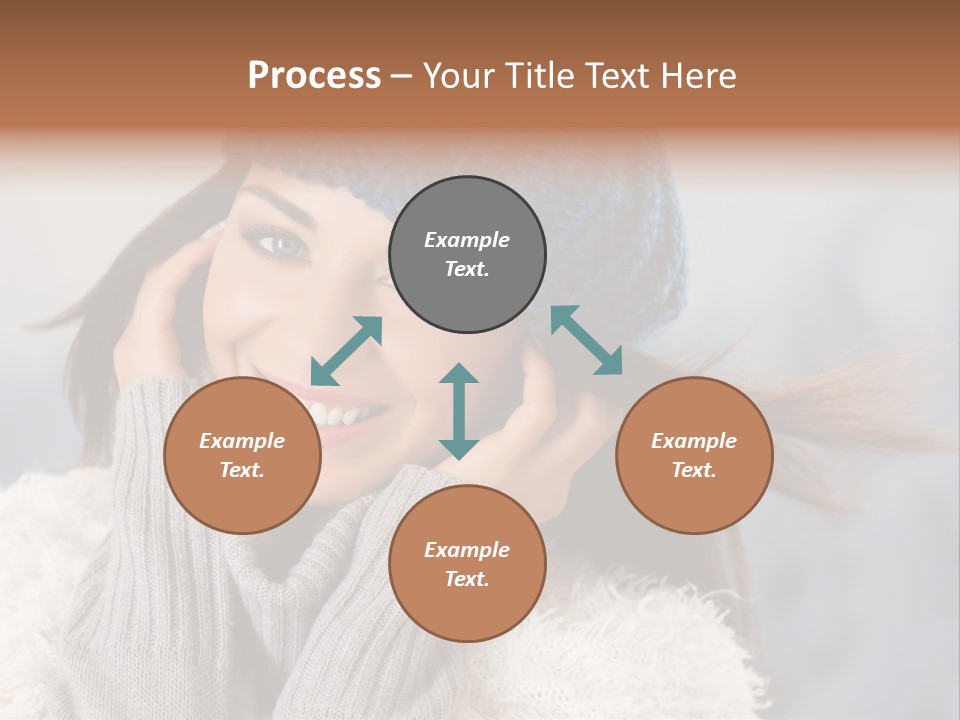 Christmas Outdoor Lifestyle PowerPoint Template