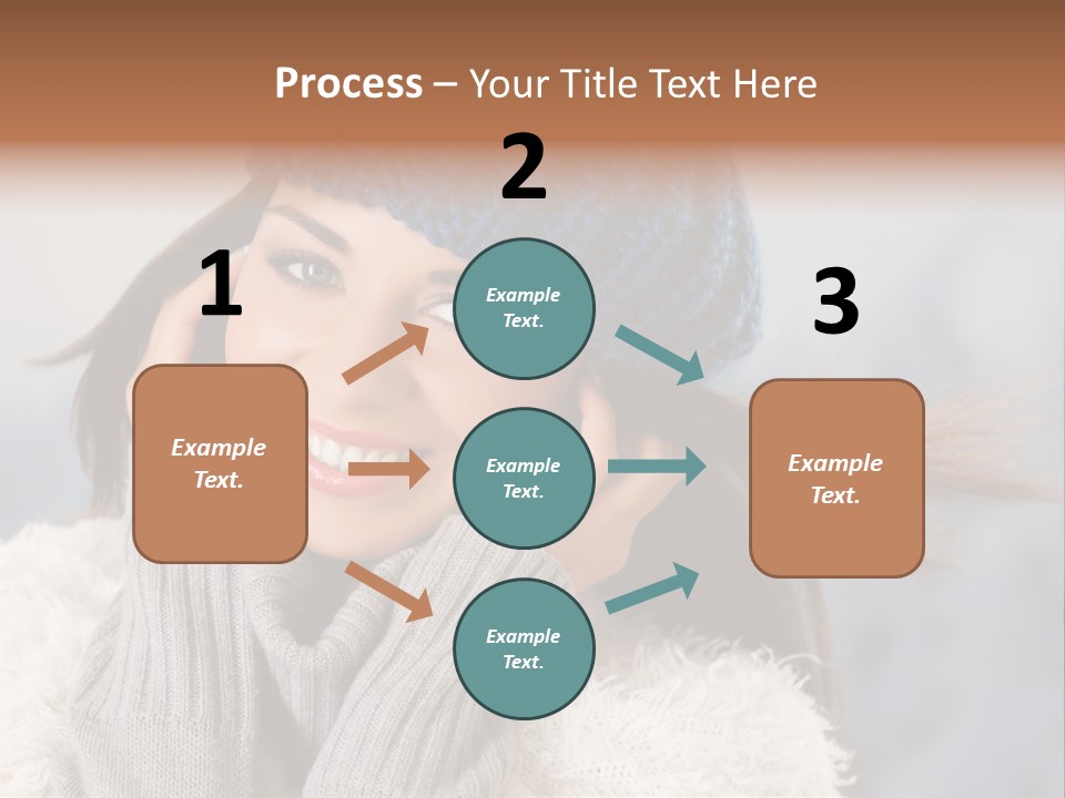 Christmas Outdoor Lifestyle PowerPoint Template