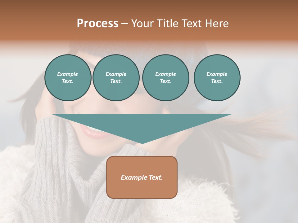 Christmas Outdoor Lifestyle PowerPoint Template