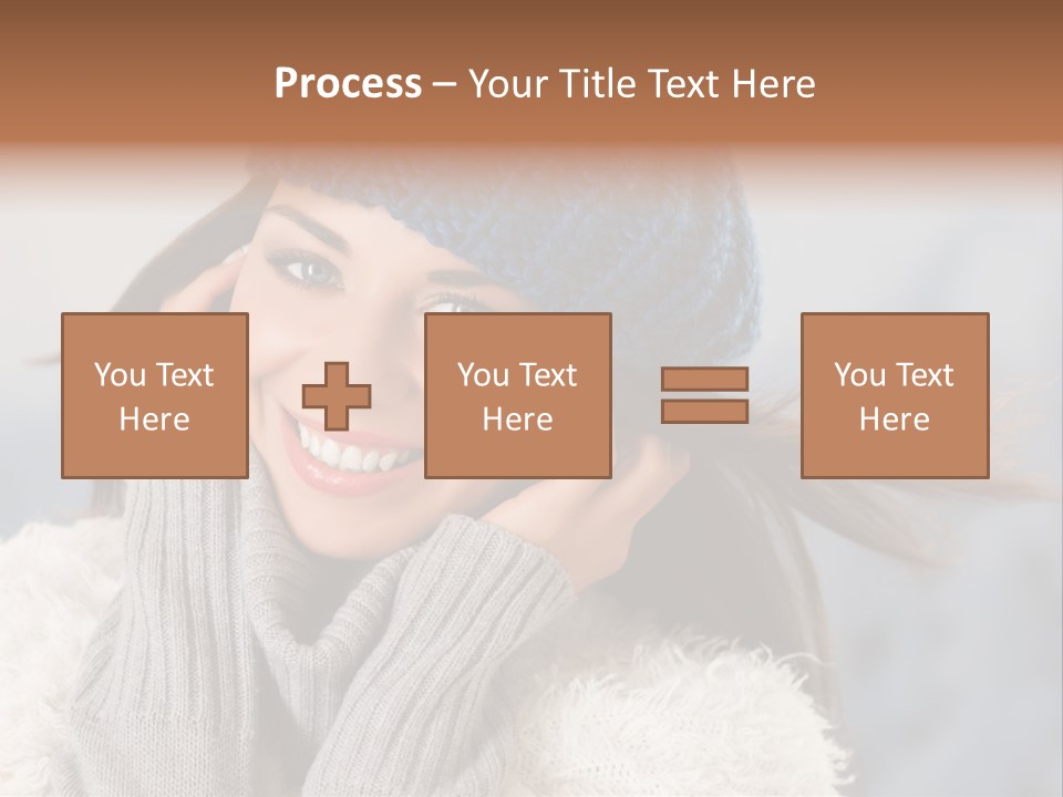 Christmas Outdoor Lifestyle PowerPoint Template