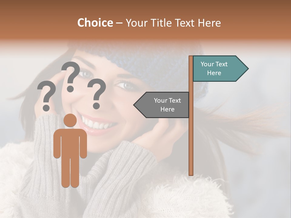 Christmas Outdoor Lifestyle PowerPoint Template
