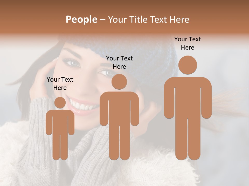 Christmas Outdoor Lifestyle PowerPoint Template