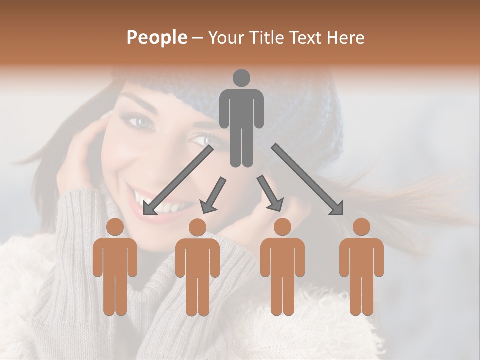 Christmas Outdoor Lifestyle PowerPoint Template