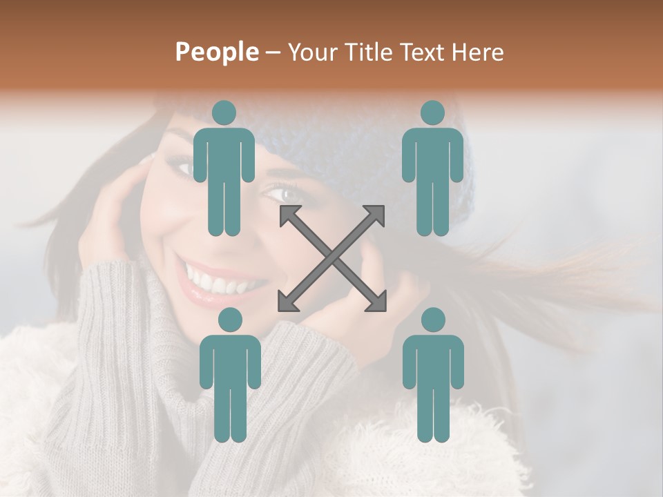 Christmas Outdoor Lifestyle PowerPoint Template