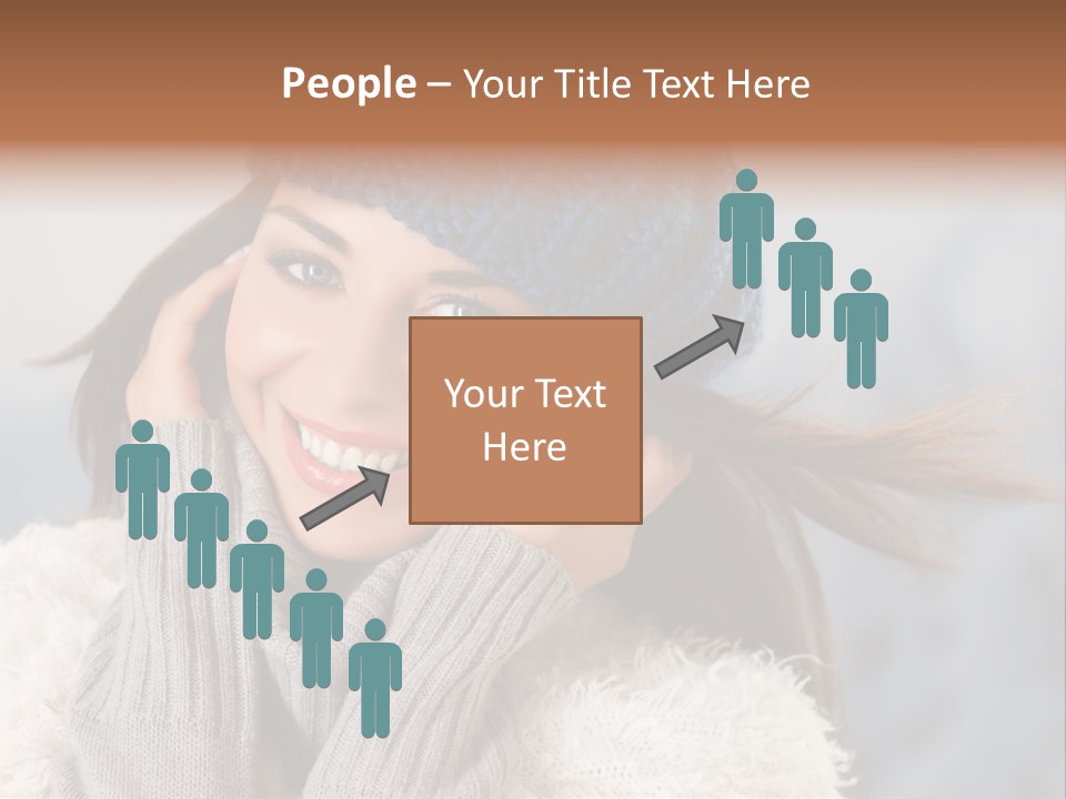 Christmas Outdoor Lifestyle PowerPoint Template