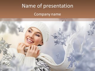 Cold Human Happiness PowerPoint Template