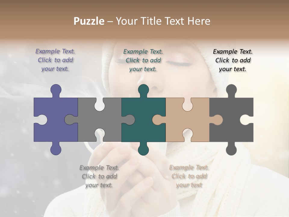 Femininity Leisure Beautiful PowerPoint Template