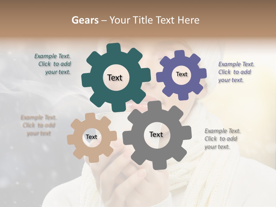 Femininity Leisure Beautiful PowerPoint Template