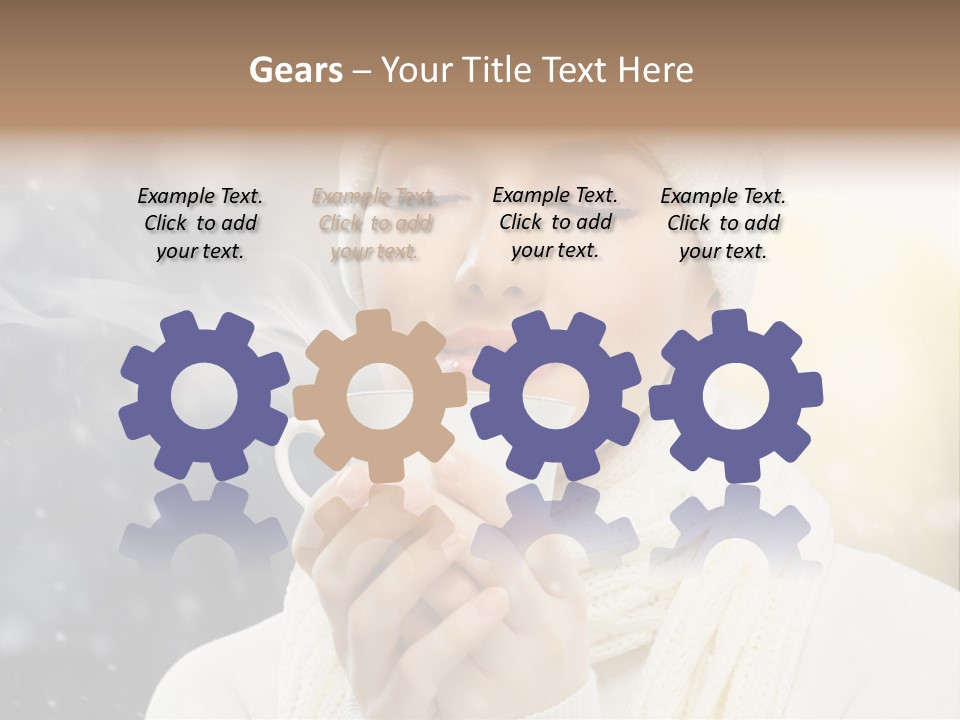 Femininity Leisure Beautiful PowerPoint Template