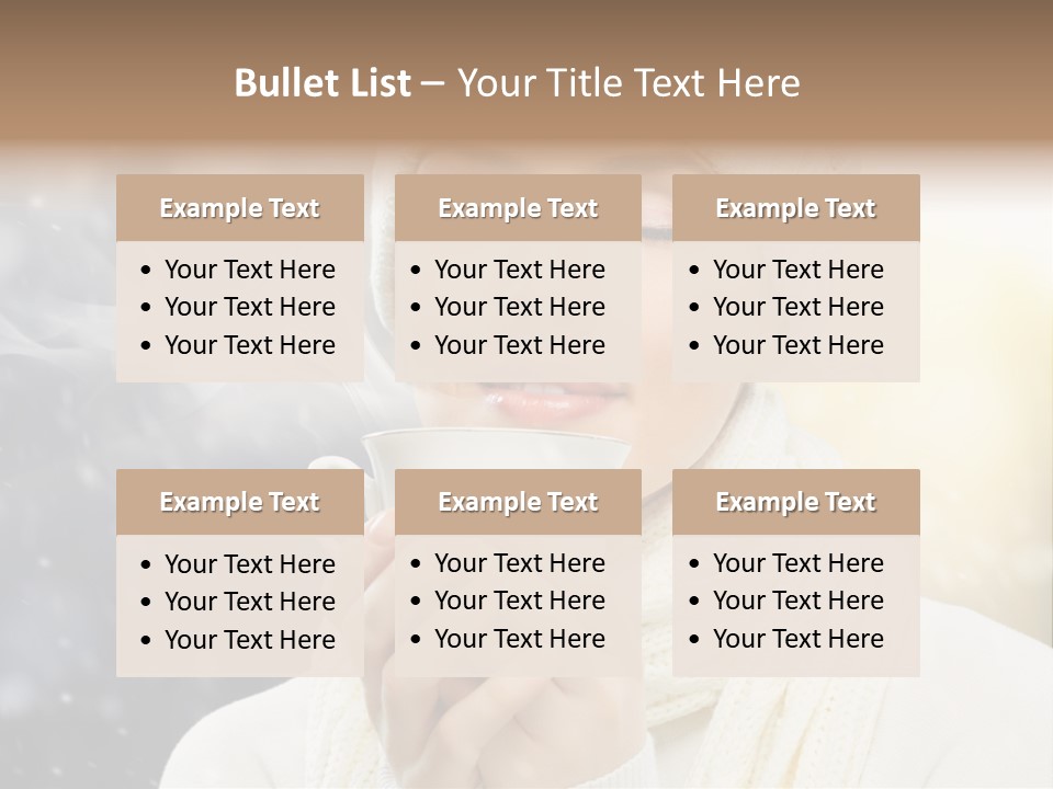 Femininity Leisure Beautiful PowerPoint Template