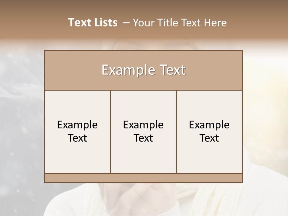 Femininity Leisure Beautiful PowerPoint Template