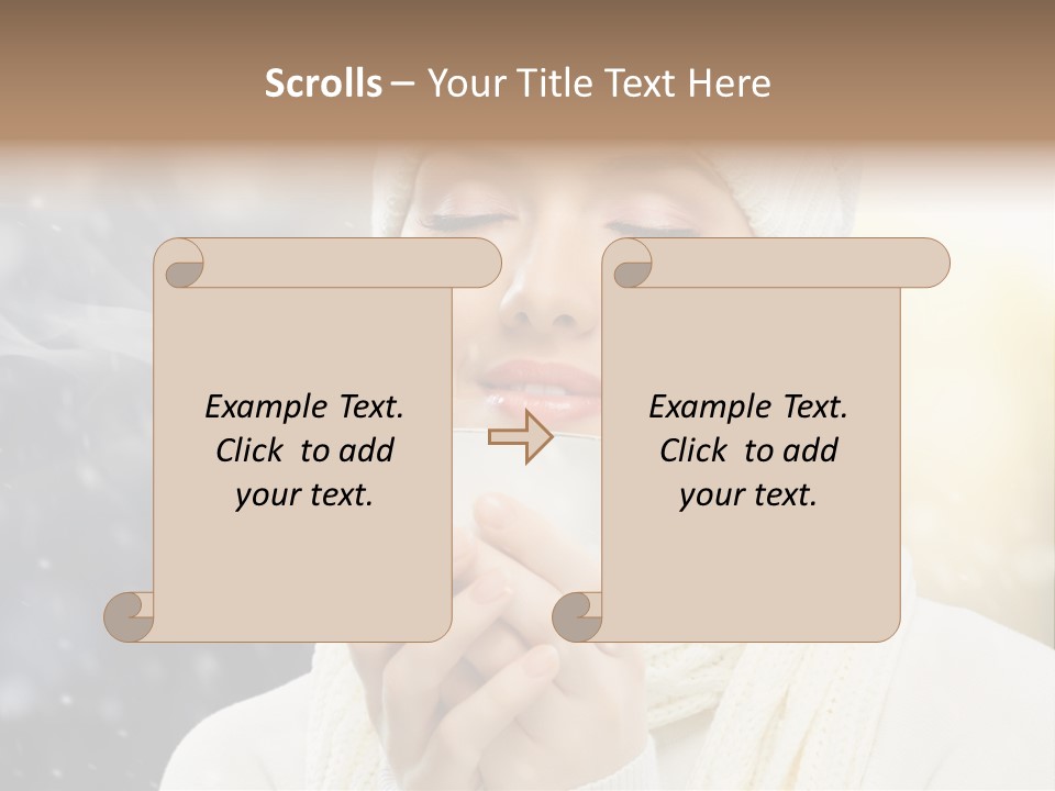 Femininity Leisure Beautiful PowerPoint Template
