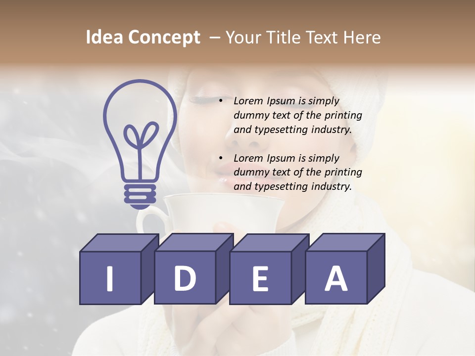 Femininity Leisure Beautiful PowerPoint Template